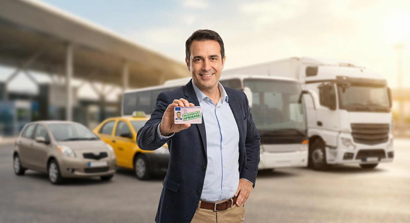 Recategorización de licencia de conducción